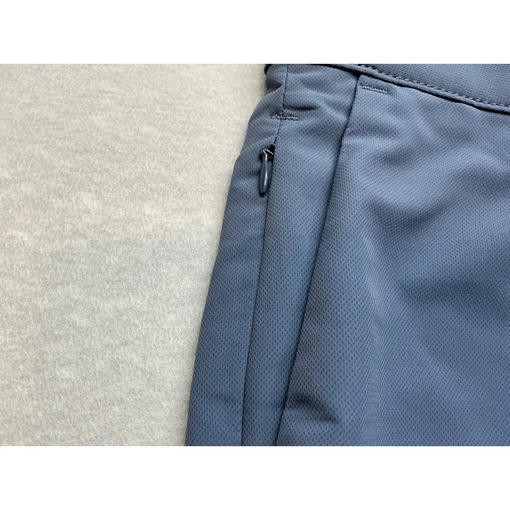 Banana Republic Performance Pants Blue Gray 40x30 Straight Leg Polyester‎ Chino